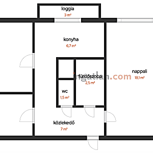 Érd Városközpontban, felújított panel lakás eladó #1